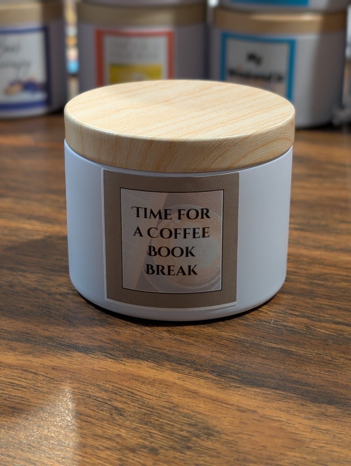 Time for a Coffee Break Candle