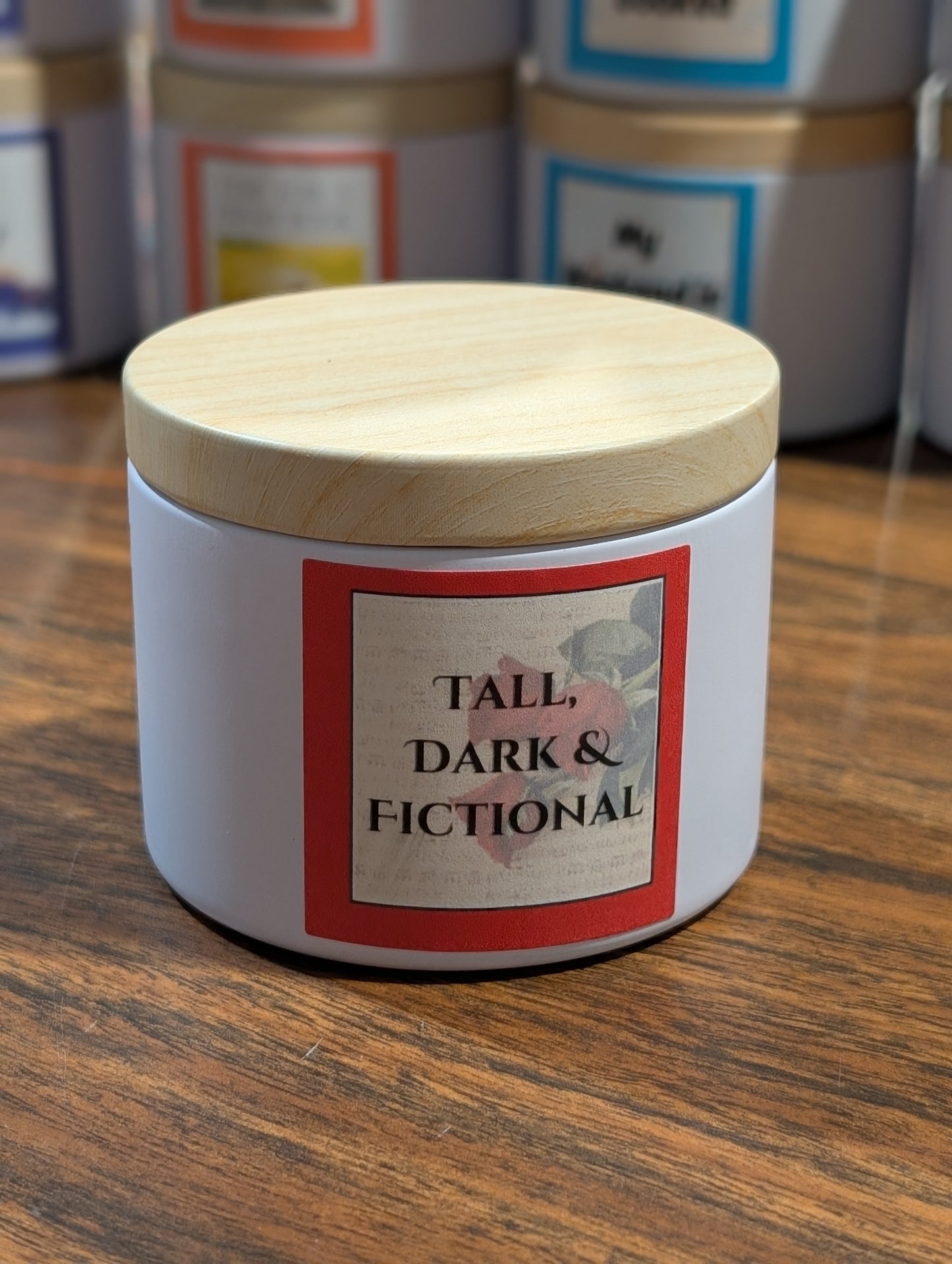 Tall, Dark & Fictional Candle