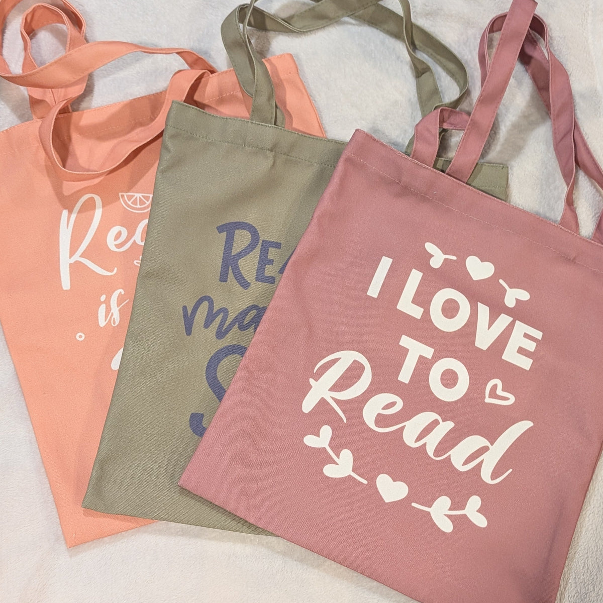 Bookish Canvas Bag (one bag)