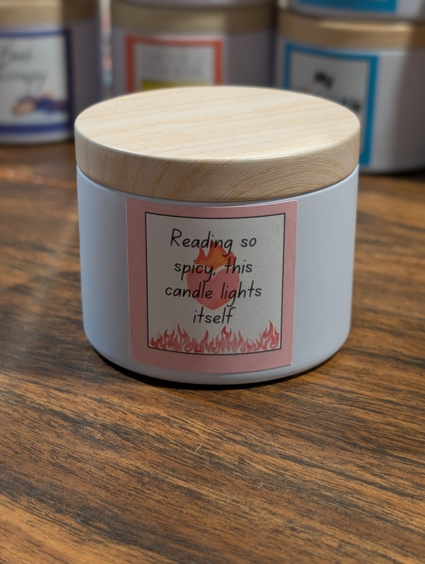 Reading So Spicy... Candle