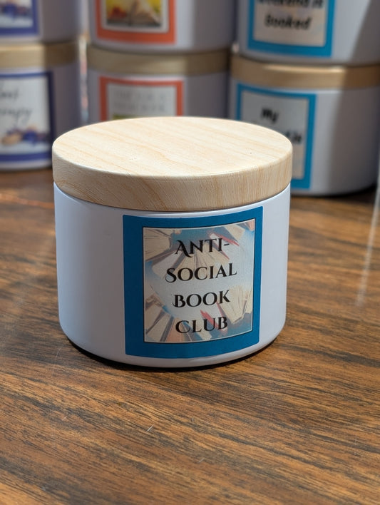 Anti-Social Book Club Candle