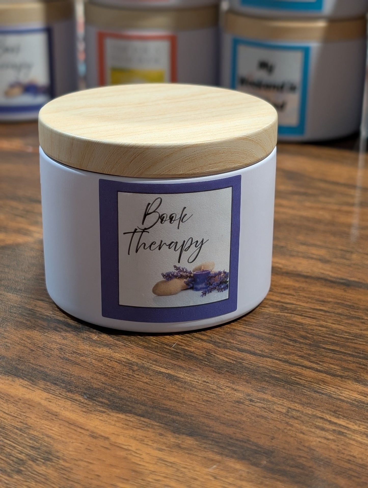 Book Therapy Candle