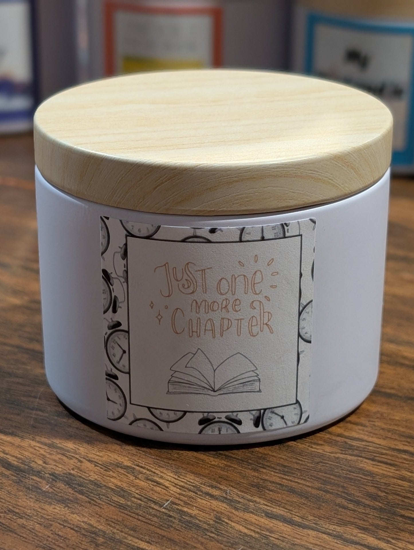 Just One More Chapter Candle