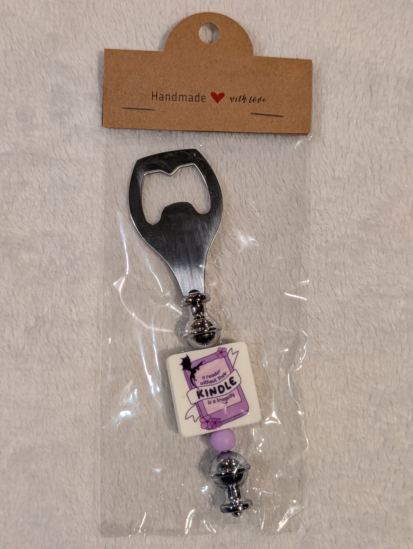 A Reader without their Kindle... Bottle Opener