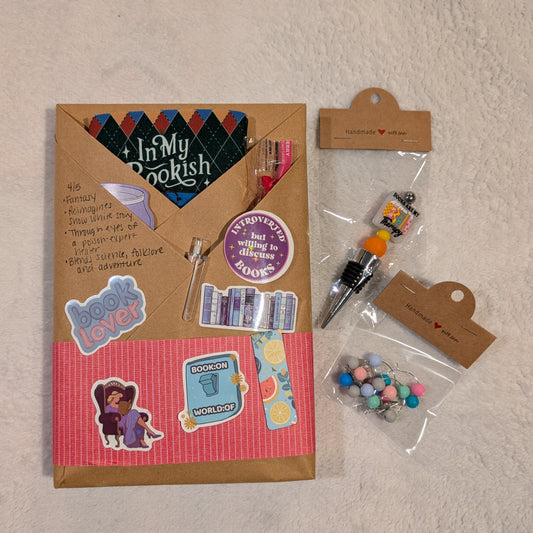 Boozy Book Bundle (wine stopper)